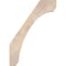 Ekena Millwork 3 1/2"W x 20"D x 28"H Legacy Smooth Knee Brace, Douglas Fir BRC04X20X28LEC00SDF - alternate 2